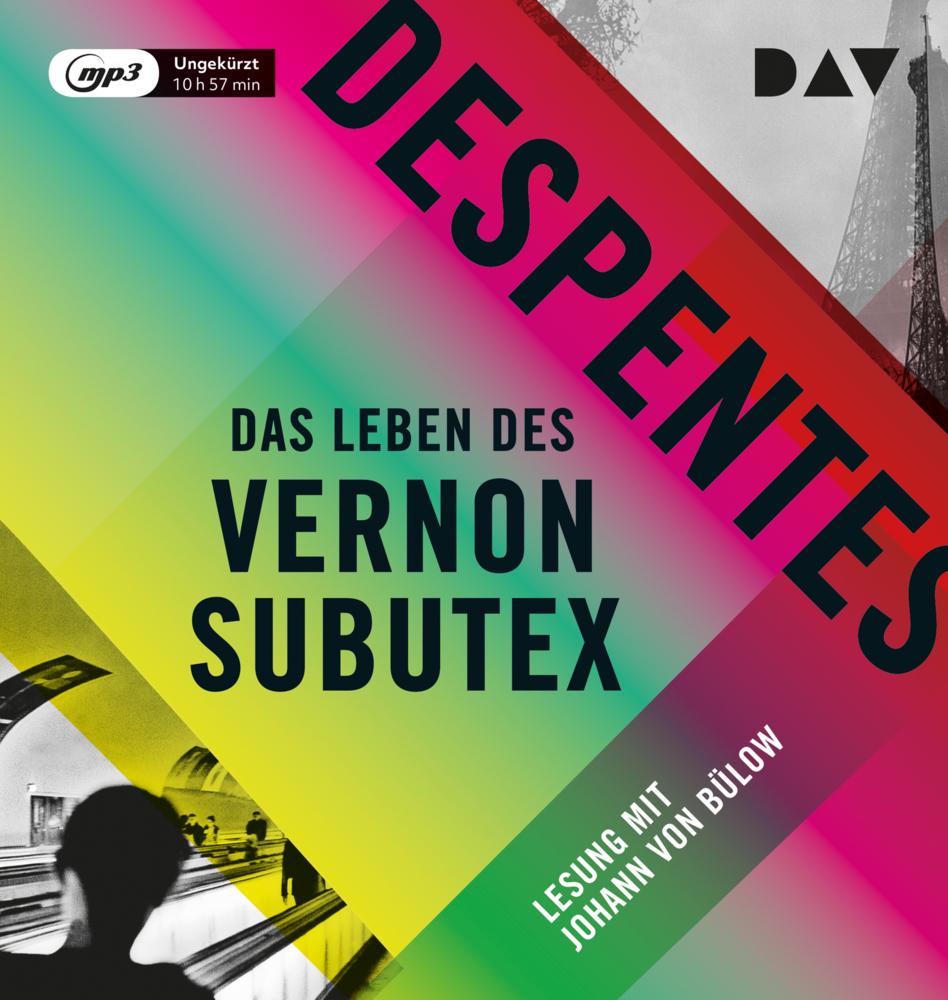 Das Leben des Vernon Subutex 1.Tl.1,1 Audio-CD, 1 MP3
