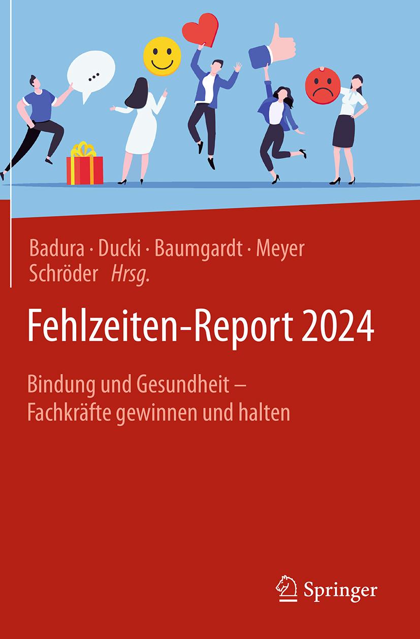Buchcover: Fehlzeiten-Report 2024