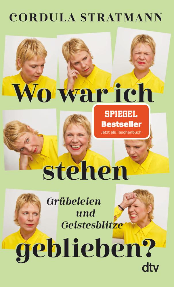Buchcover: Wo war ich stehen geblieben?