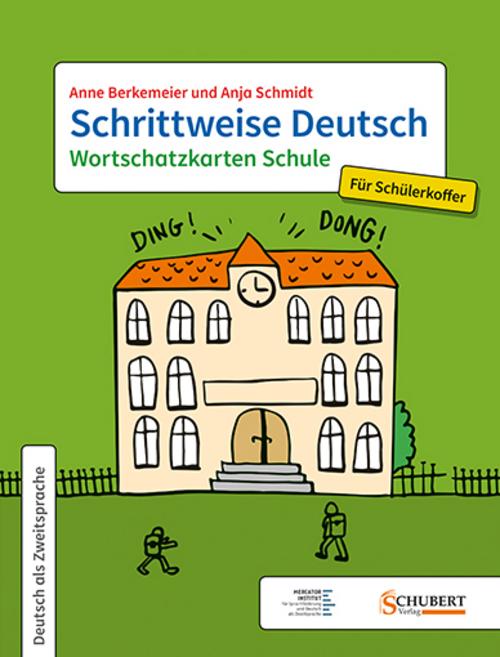 Schrittweise Deutsch / Wortschatzkarten Schule für Schülerkoffer