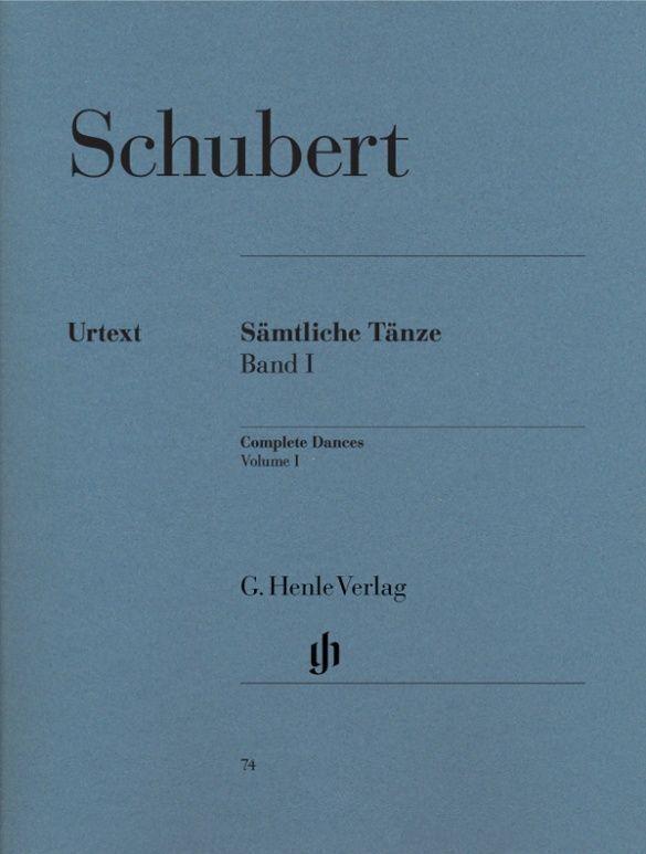Schubert, Franz - Complete Dances, Volume I