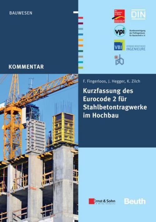 Buchcover: Kurzfassung des Eurocode 2 für Stahlbetontragwerke im Hochbau