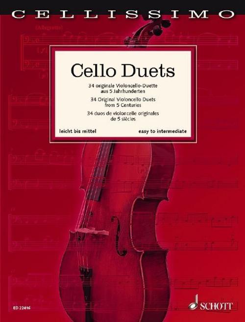 Buchcover: Cello Duets