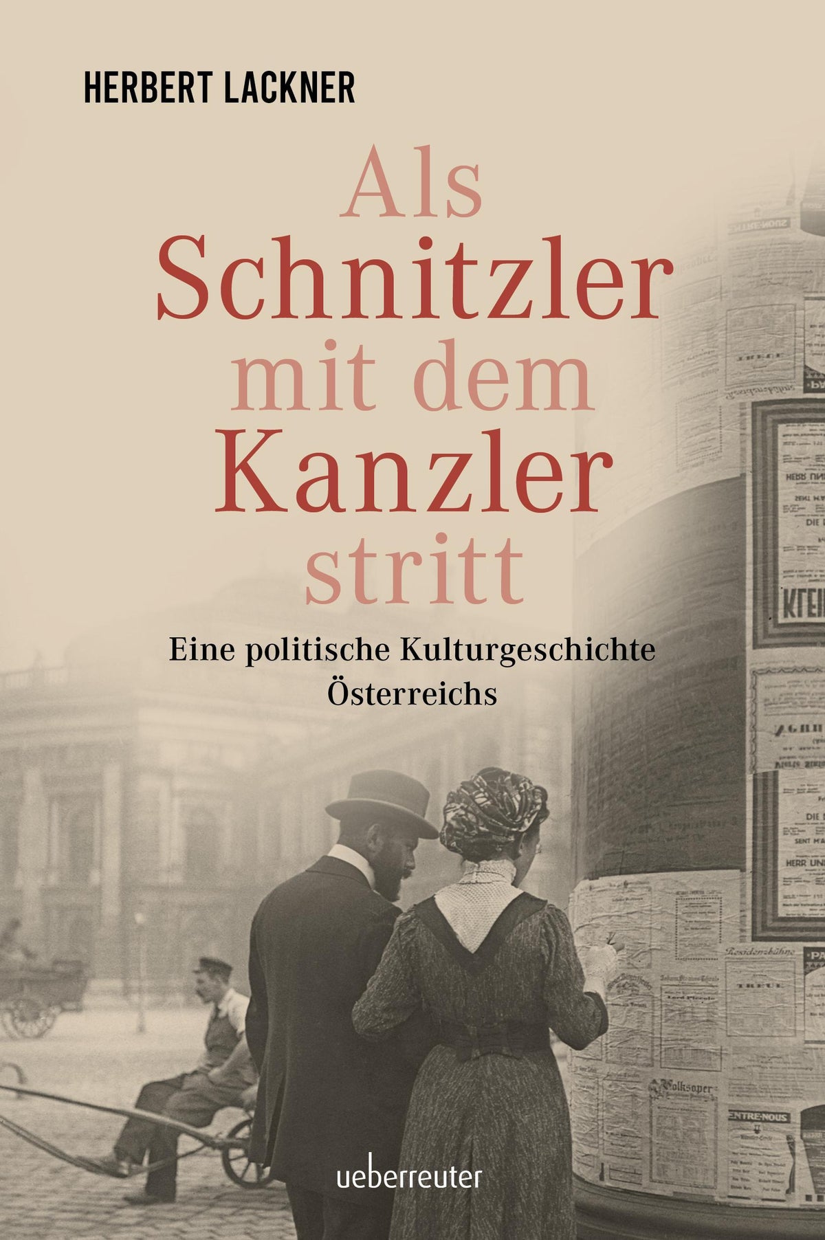 Buchcover: Als Schnitzler mit dem Kanzler stritt
