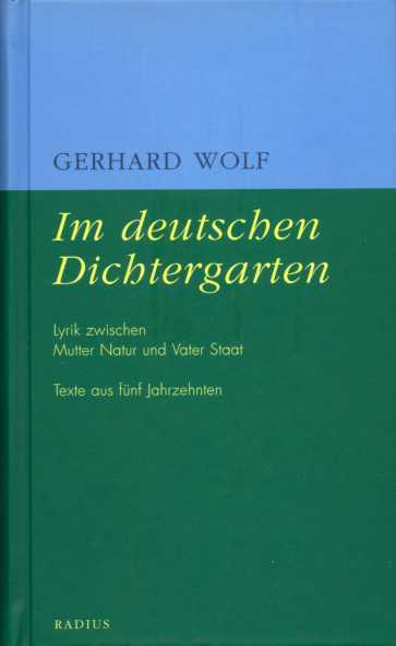 Buchcover: Im deutschen Dichtergarten