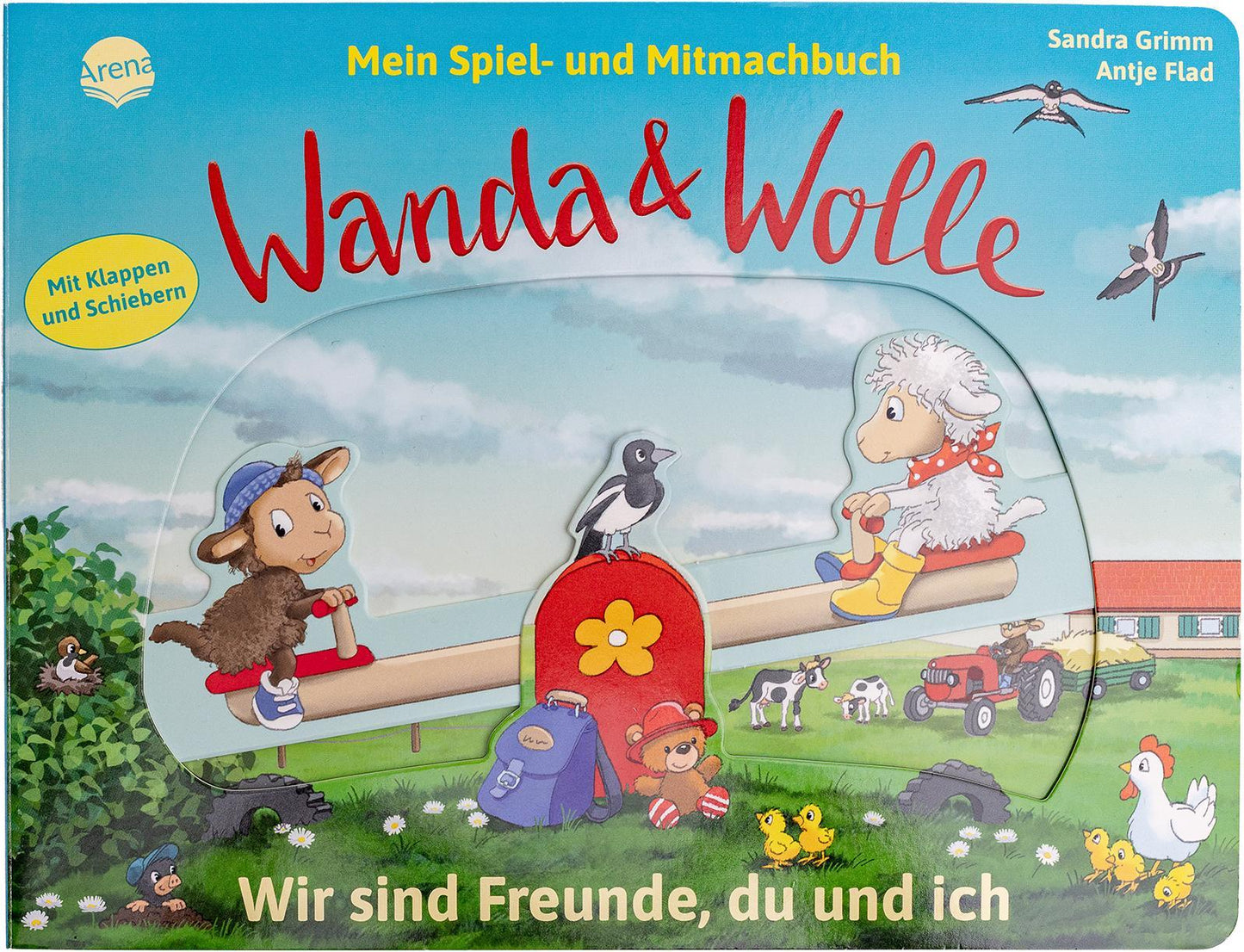 Mein Spiel- und Mitmachbuch - Wanda und Wolle. Wir sind Freunde, du und ich