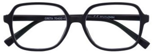 Lesebrille HANG OVER LIFE, schwarz, +1.50 dpt mit Etui