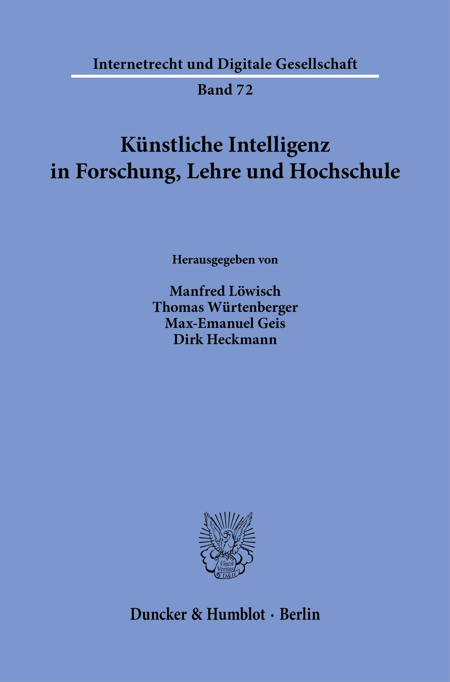Künstliche Intelligenz in Forschung, Lehre und Hochschule