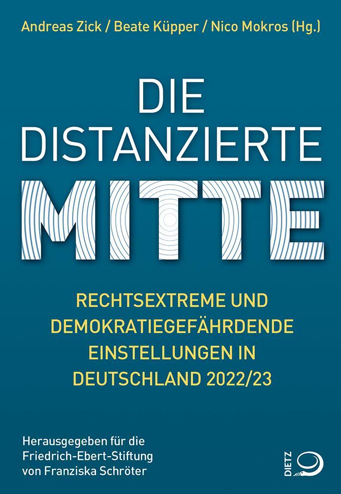 Buchcover: Die distanzierte Mitte