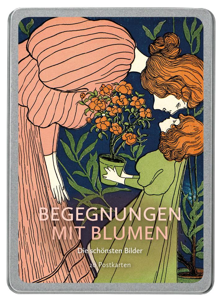 Buchcover: Begegnungen mit Blumen Postkarten VE 20