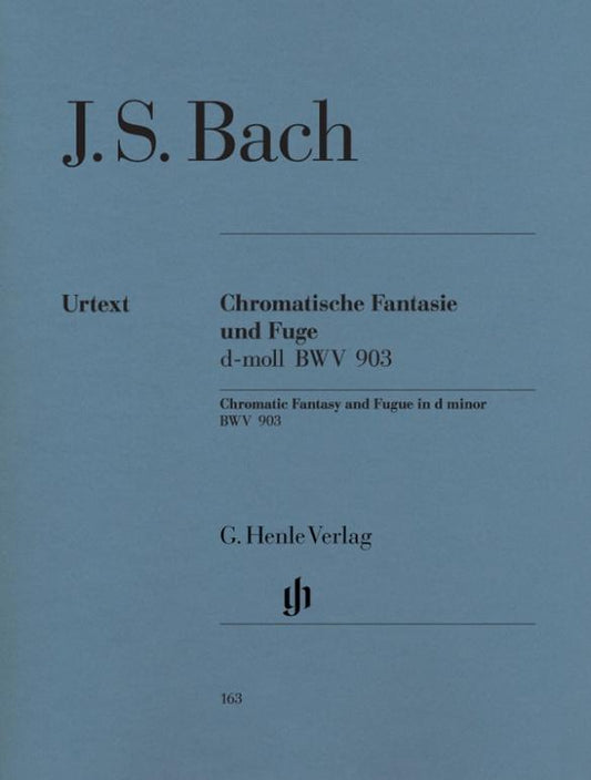 Bach, Johann Sebastian - Chromatic Fantasy and Fugue d minor BWV 903 and 903a