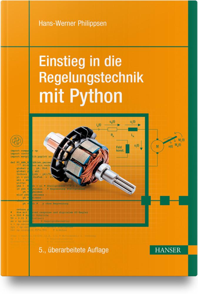 Buchcover: Einstieg in die Regelungstechnik mit Python