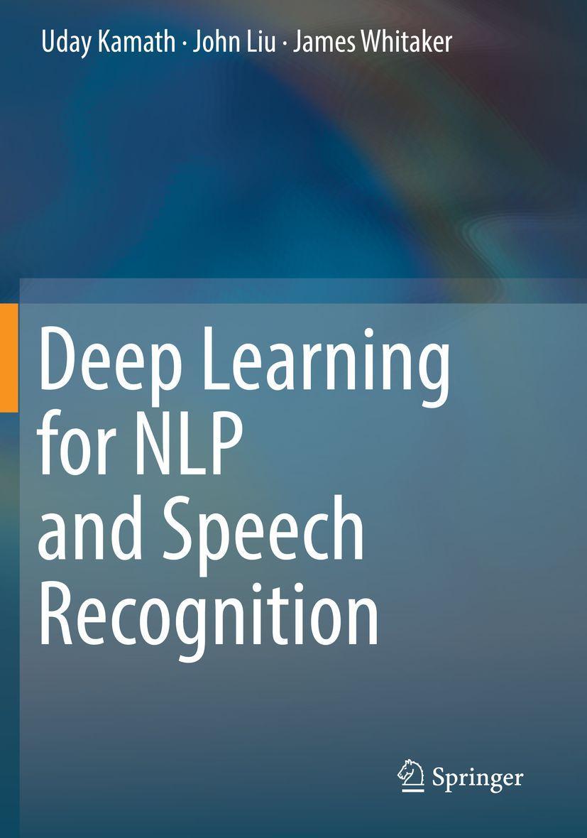 Buchcover: Deep Learning for NLP and Speech Recognition