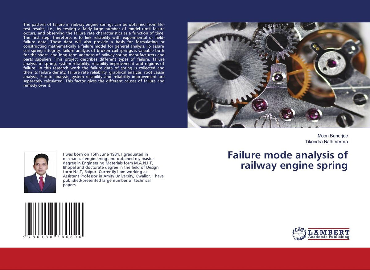 Buchcover: Failure mode analysis of railway engine spring