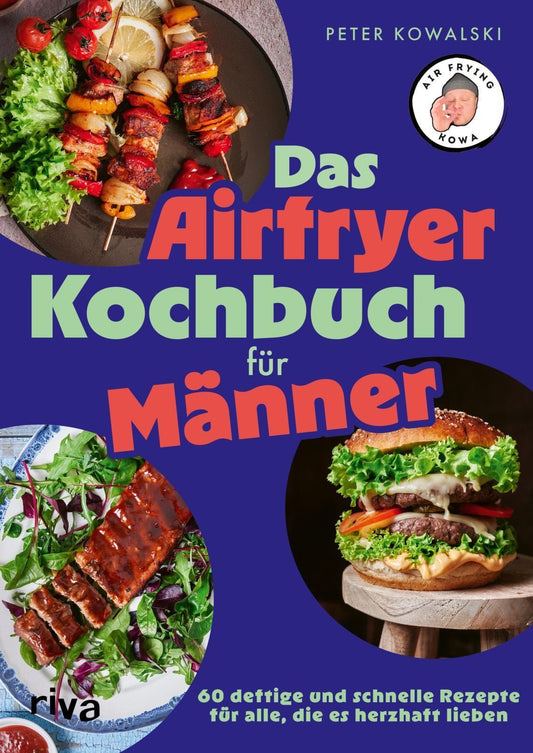 Buchcover: Das Airfryer-Kochbuch für Männer