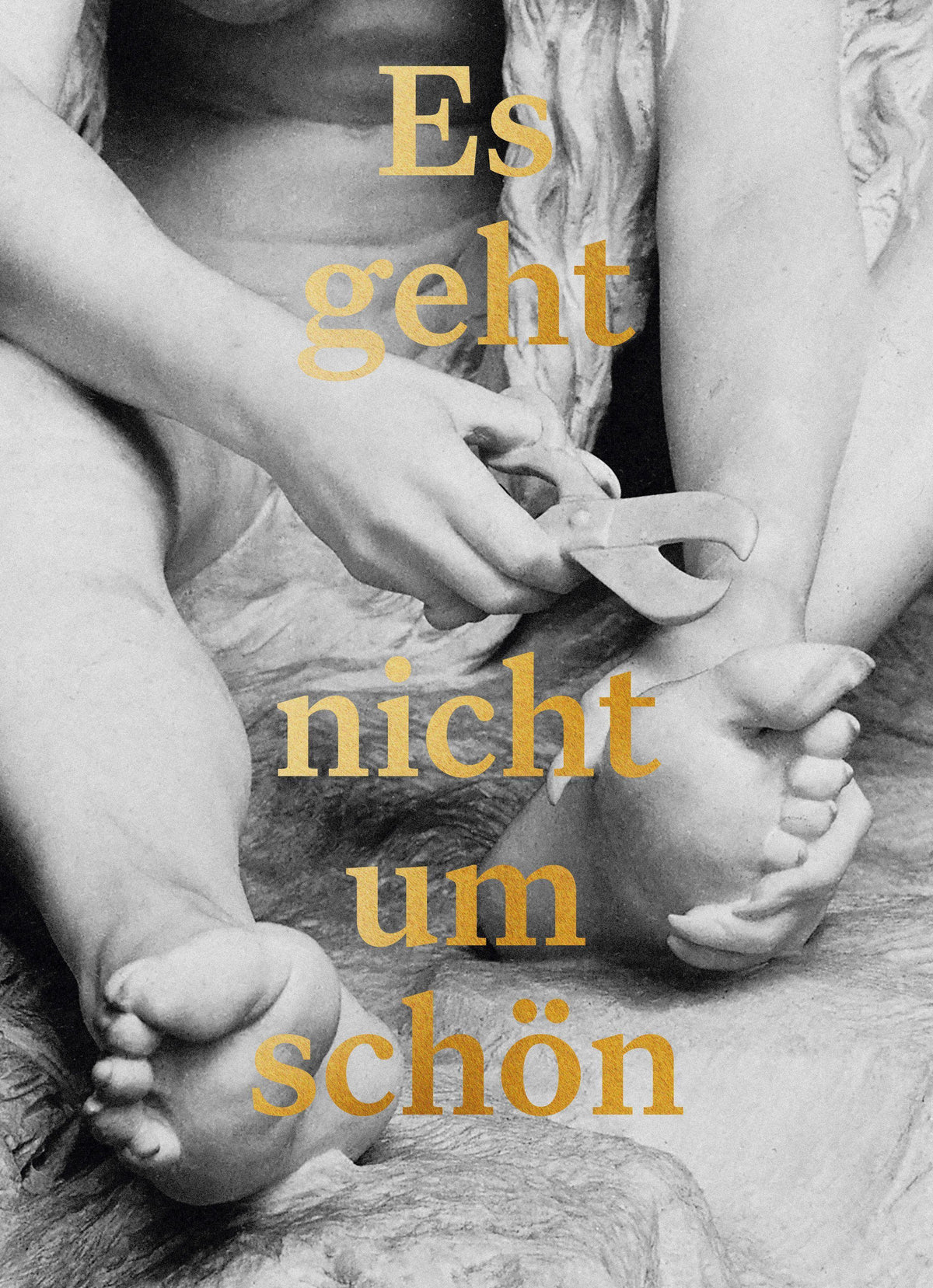 Buchcover: Es geht nicht um schön