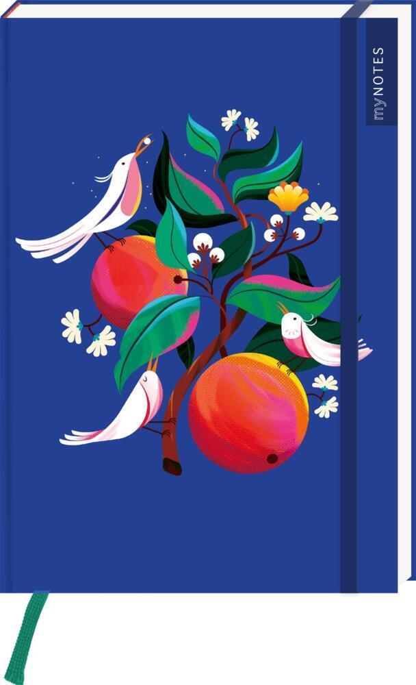 Buchcover: myNOTES Papeterie: Notizbuch A5 Farben des Sommers