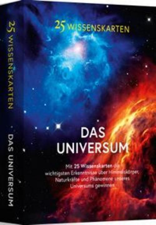 Buchcover: 25 Wissenskarten - Das Universum