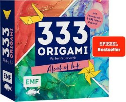 333 Origami - Farbenfeuerwerk: Alcohol Ink