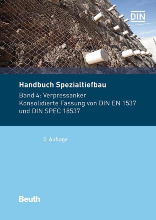 Buchcover: Handbuch Spezialtiefbau