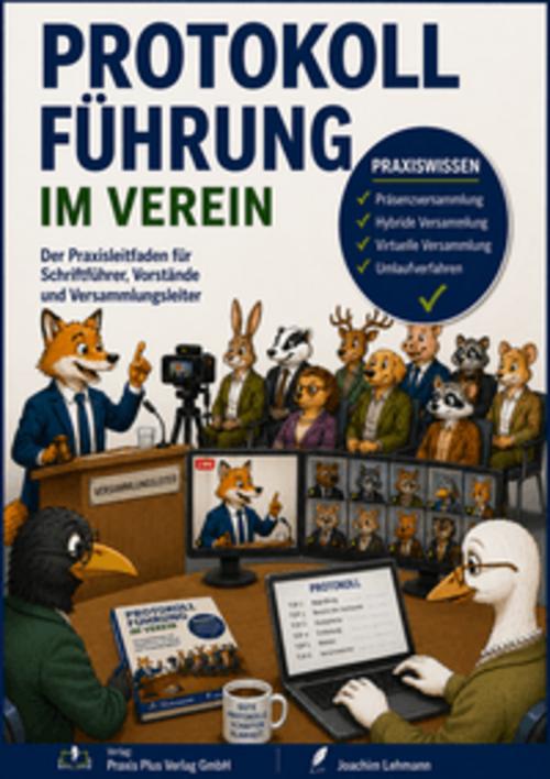 Protokollführung im Verein