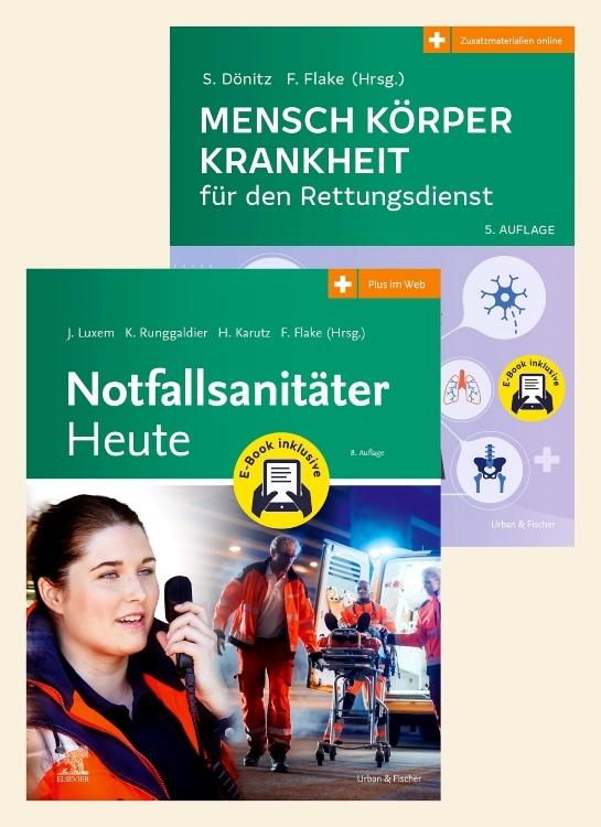 Buchcover: Notfallsanitäter Lernpaket 2.A.