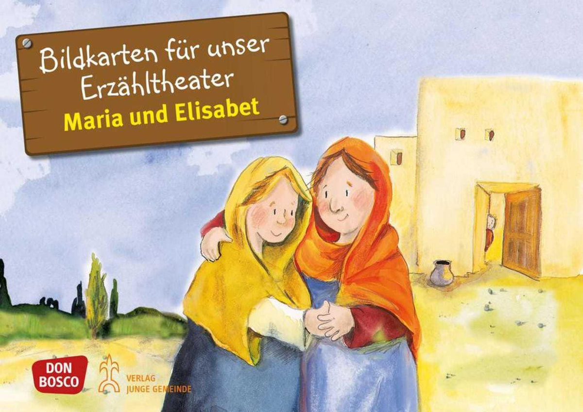 Buchcover: Maria und Elisabet, Kamishibai Bildkartenset