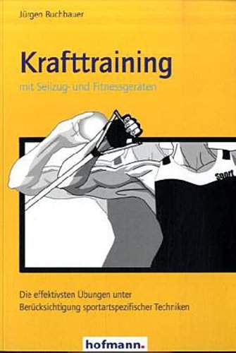 Buchcover: Krafttraining mit Seilzug- und Fitnessgeräten
