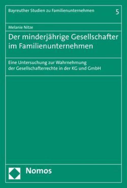 Der minderjährige Gesellschafter im Familienunternehmen