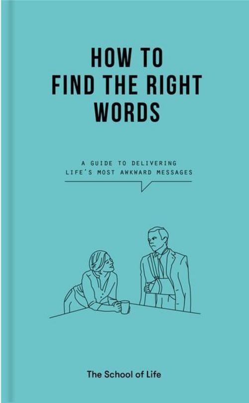 Buchcover: How to Find the Right Words