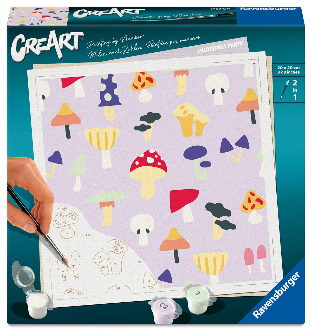 Buchcover: CreArt Adults Trend - Pilzparty