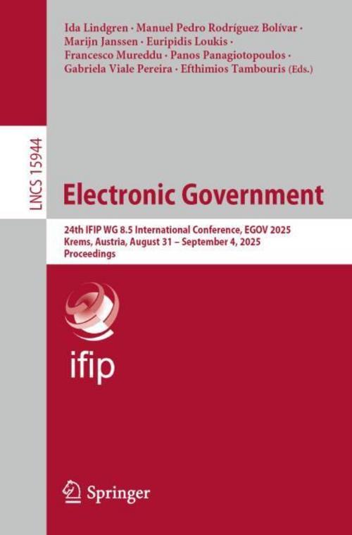 Buchcover: Electronic Government