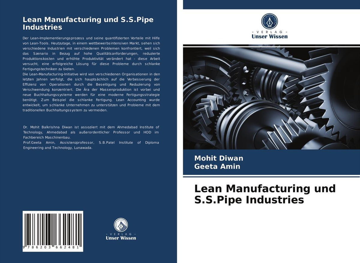 Buchcover: Lean Manufacturing und S.S.Pipe Industries