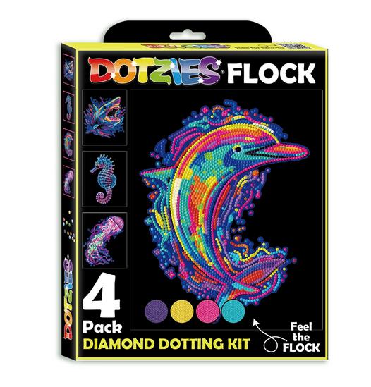 Diamond Painting Neon Meerestiere