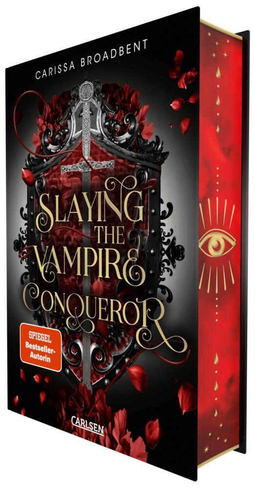 Slaying the Vampire Conqueror (Crowns of Nyaxia): Forbidden Romance trifft auf blutige Romantasy: Eine blinde Assassinin und ein Auftrag, der sie an ihre Grenzen bringt.