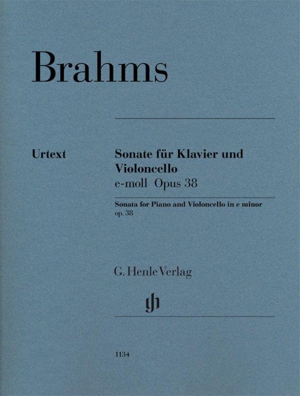 Sonate für Klavier und Violoncello e-moll op.38