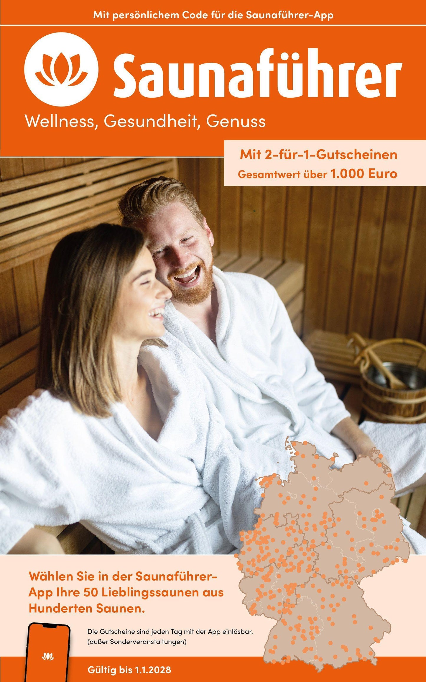Saunaführer 2026/2027 - Wellness, Gesundheit, Genuss