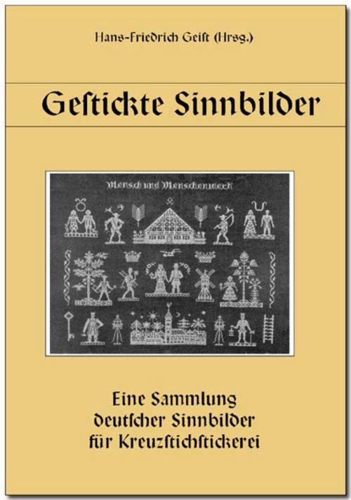 Buchcover: Gestickte Sinnbilder