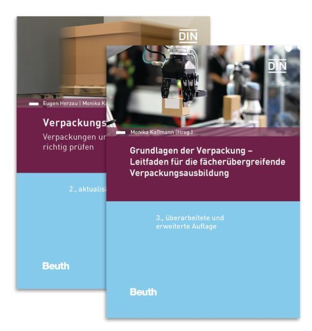Buchcover: Grundlagen der Verpackung + Verpackungsprüfung
