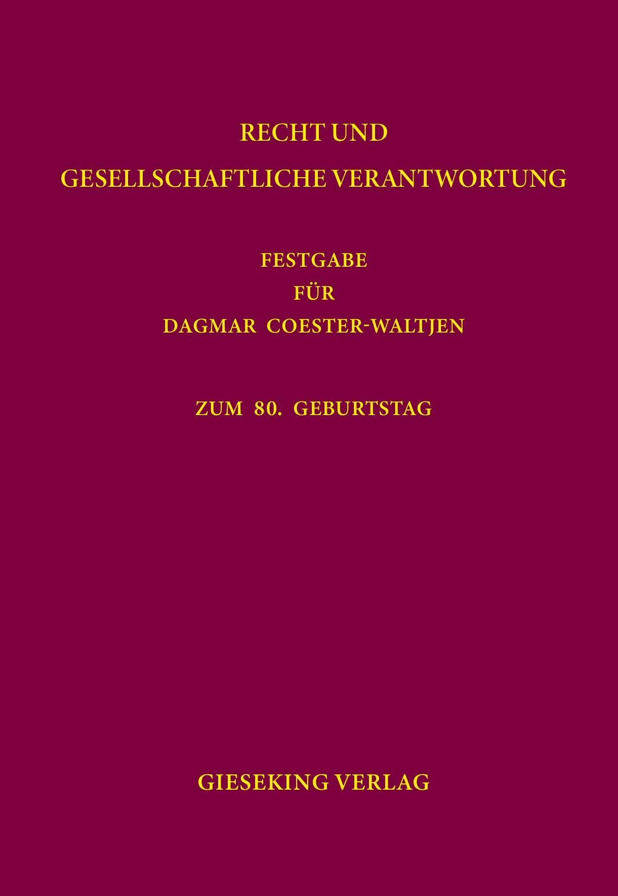 Recht und gesellschaftliche Verantwortung