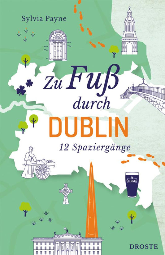 Buchcover: Zu Fuß durch Dublin