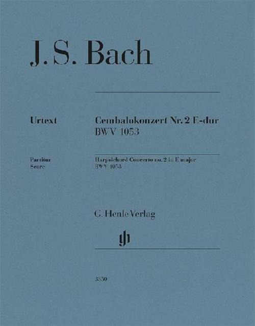Johann Sebastian Bach - Cembalokonzert Nr. 2 E-dur BWV 1053