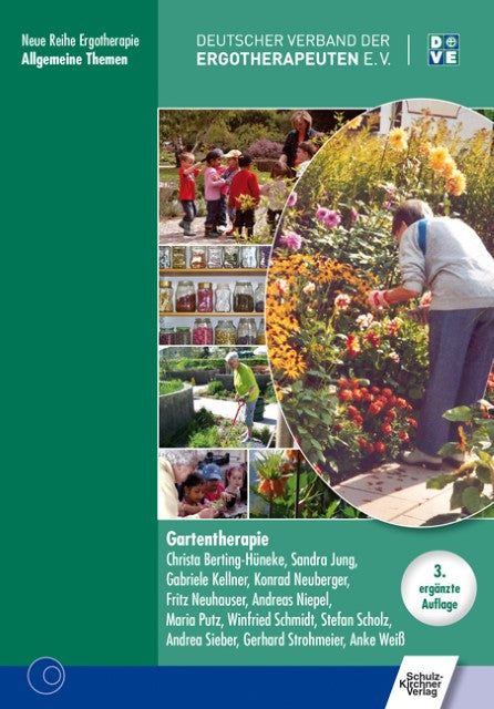 Buchcover: Gartentherapie