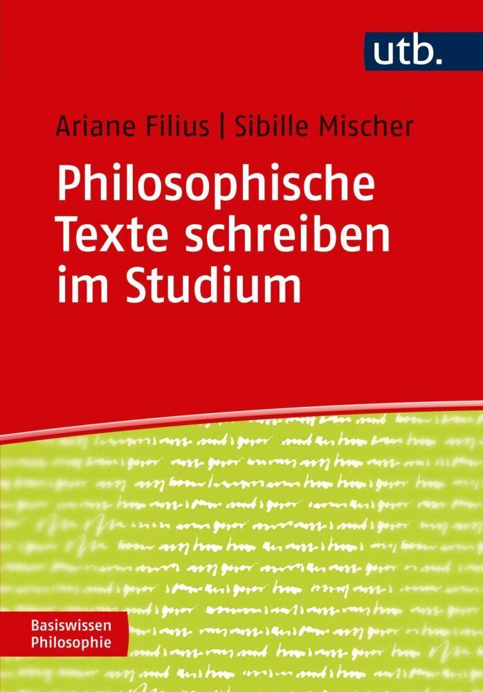 Buchcover: Philosophische Texte schreiben im Studium