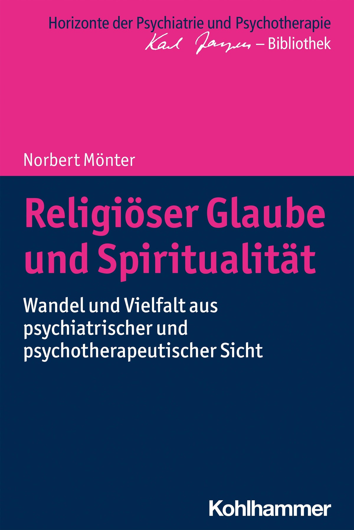 Buchcover: Religiöser Glaube und Spiritualität