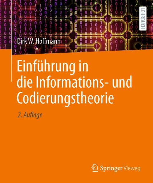 Buchcover: Einführung in die Informations- und Codierungstheorie