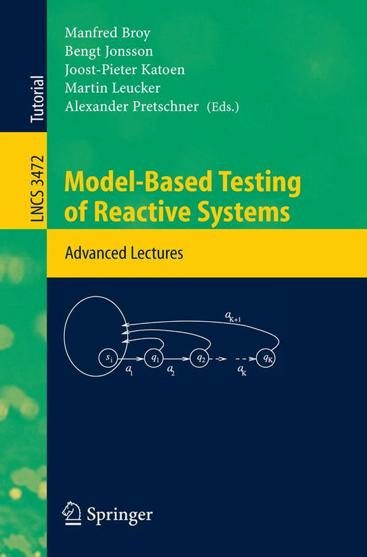 Buchcover: Model-Based Testing of Reactive Systems