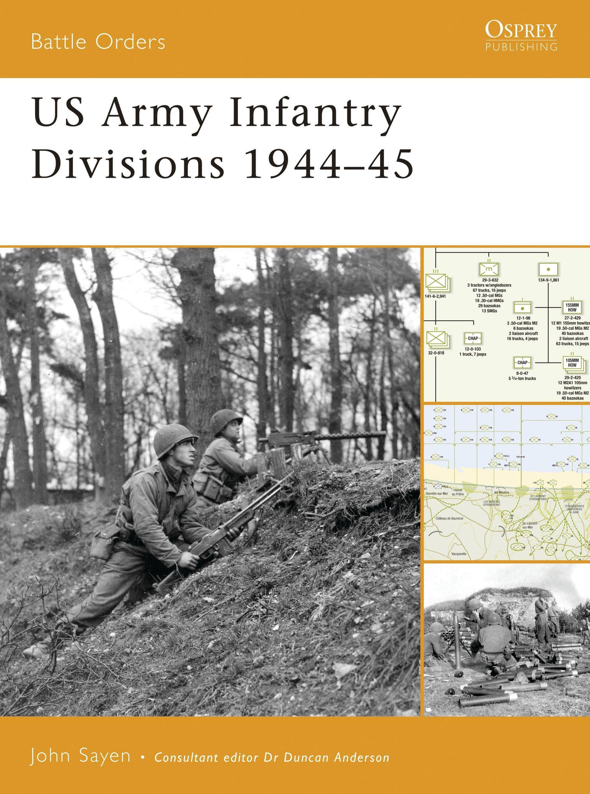 Buchcover: US Army Infantry Divisions 1944-45
