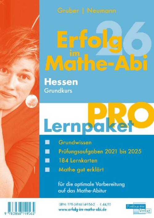 Erfolg im Mathe-Abi 2026 Hessen Lernpaket 'Pro' Grundkurs
