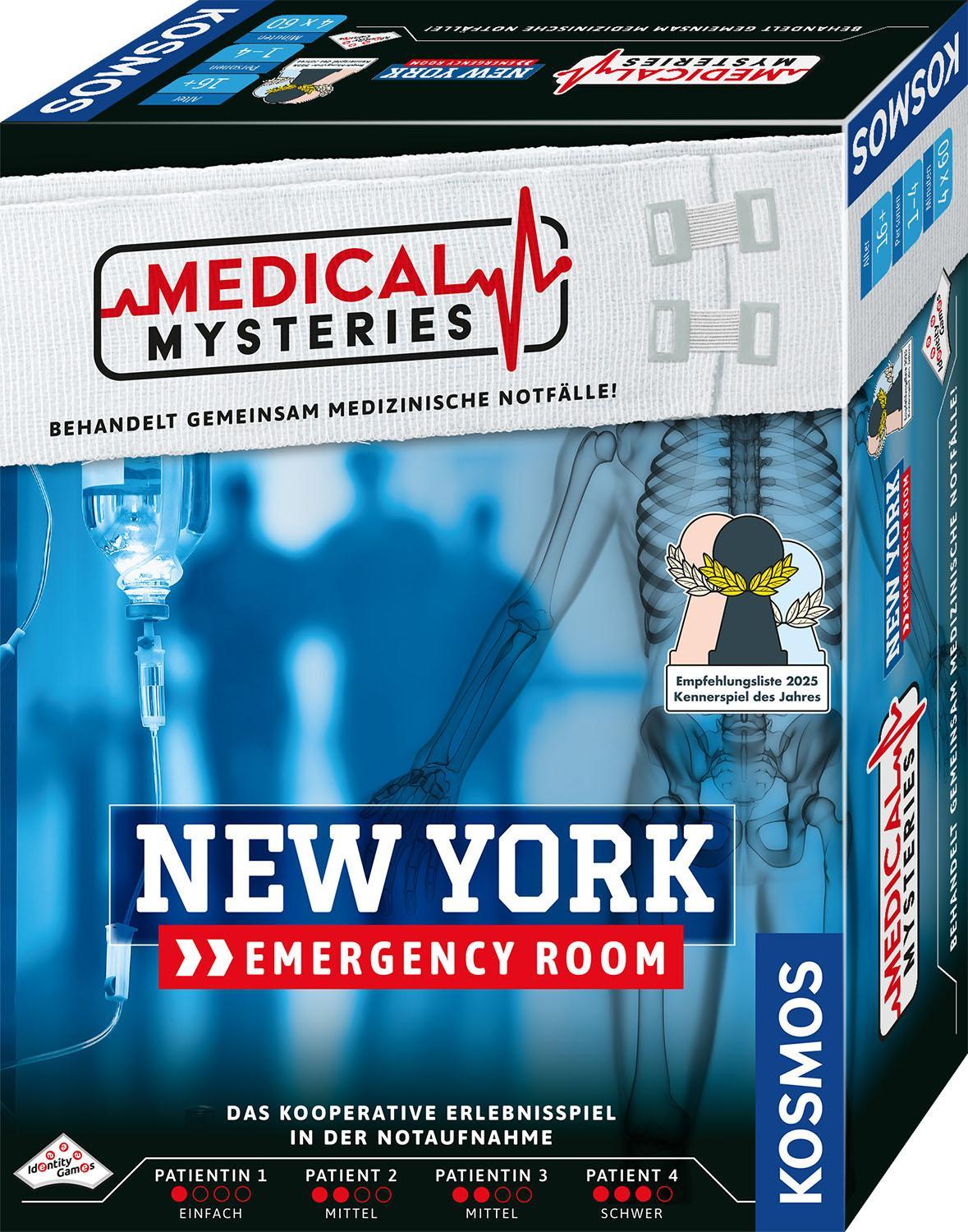 Buchcover: Medical Mysteries - New York Emergency Room